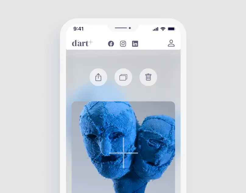 D'art+ / UI UX
